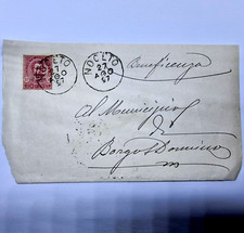 Italy 1893 used cover - 1893, 10