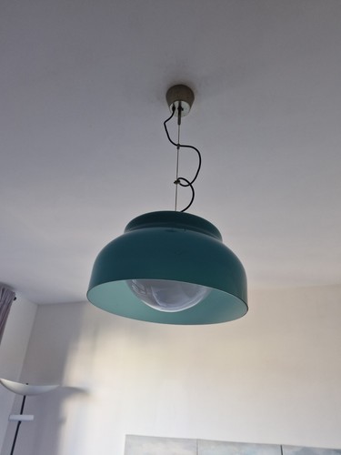 Lampada space age vetro anni - lampada,