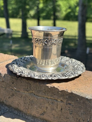 Set piattini tazze kiddush - set, e