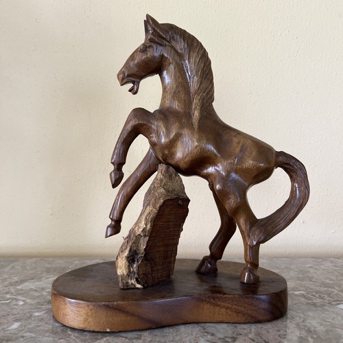 Cavallo stallone legno - stallone, in