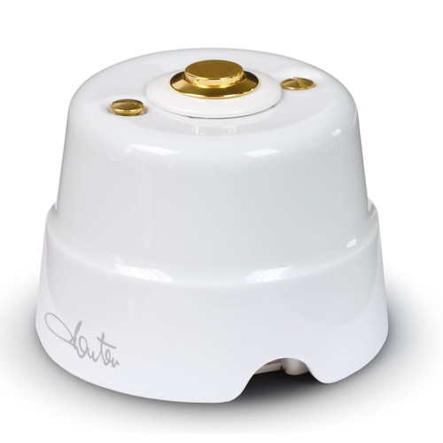 Fanton pulsante ottone - pulsante, con