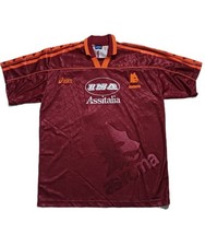 Maglia roma 1995 asics - as,
