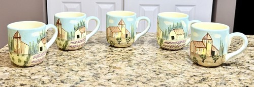 Set tazze toscane campagna - tazze,