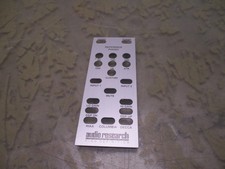 Adesivo piastra frontale telecomando Audio Research REFERENCE PHONO [J-5]