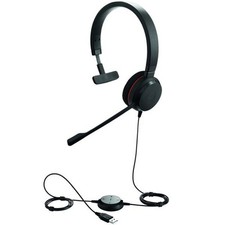 Jabra Evolve 20 Uc Mono Cuffia Auricolare Voip Usb Con Cavo Cablata Usb-a Ip_