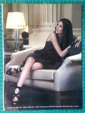 2007 Rivista Pubblicità Stampa CHARLES AND KEITH Hot Sexy Scarpe Donna Borse AD