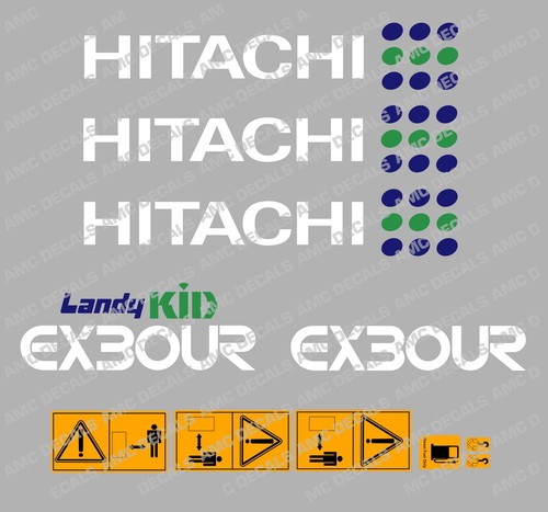 Hitachi ex30ur mini digger set - ex30ur,