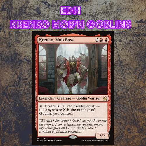 Edh krenko mob - edh, mob'n