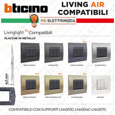 Placche bticino living light - placche,
