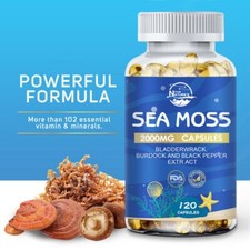 Organic sea moss capsules - organic,