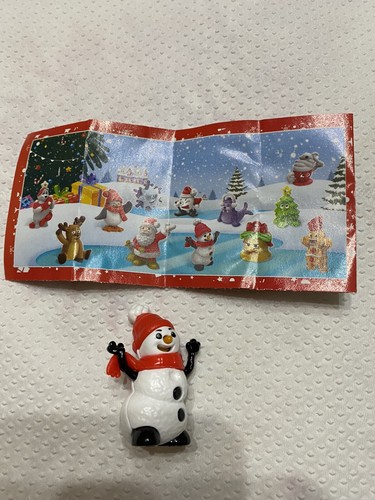 Vu334 pupazzo neve kinder - pupazzo, di