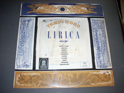 Tempi oro della lirica odeon - d'oro,