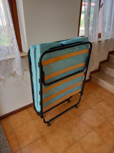 Letto singolo con doghe - letto,