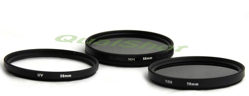 Kit filtro polarizzatore 58mm - filtro,