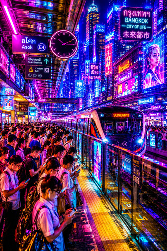 Stampa artistica neon - stampa,