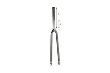 Forcella bicicletta acciaio