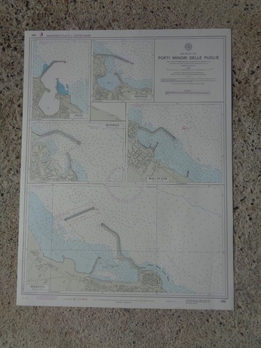 Carte marine porte minore - ,