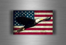 adesivi adesivo sticker usa stati uniti america americana aquila bandiera