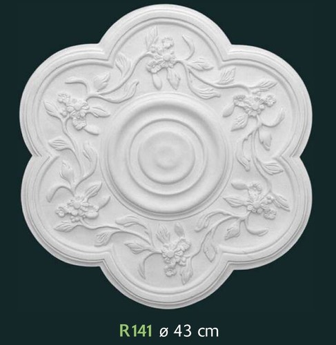 Rosone gesso bianco per - rosone,