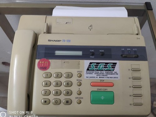 Telefono fax sharp - fax, fo-120