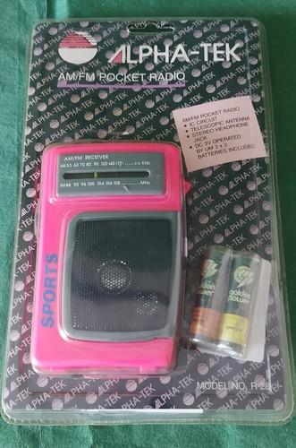 Radio pocket alpha - radio, alpha-tek