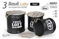 SET 3 BAULI MIAMI BOX BIDONE