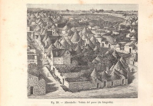 Stampa antica alberobello - stampa,