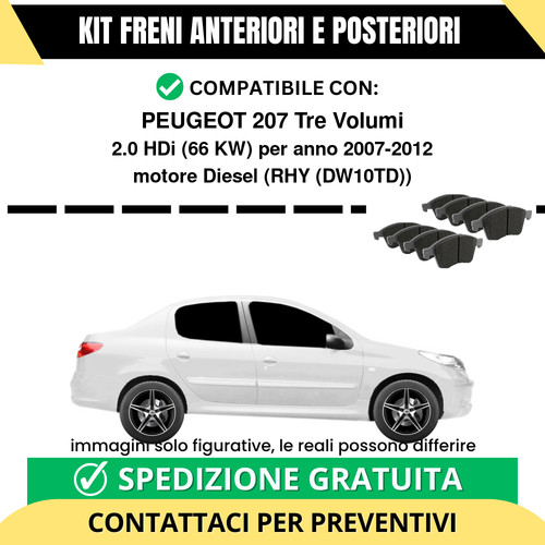 Pastiglie freno ant - freno,