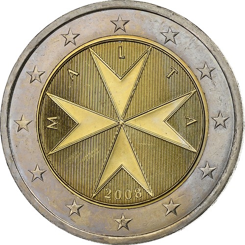 134156 malta 2 euro 2008 - [#134156], euro,