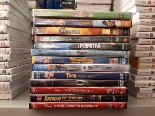 Lotto dvd cartoni animati - dvd,
