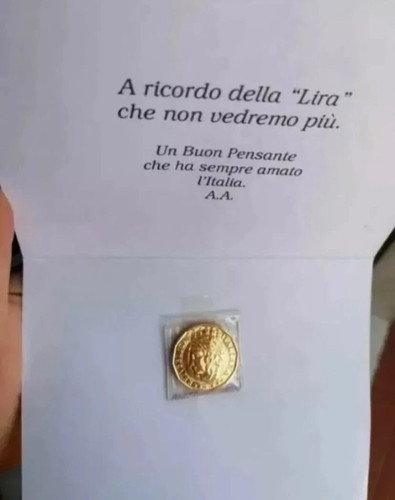 Moneta speciale 1000 - moneta, lire