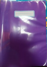 CopriQuaderni copertine per quaderni A4 cm 42x29,7 colore viola