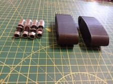 SUZUKI GSXR1100J, G , H , 86/87/88 MIRROR EXTENDERS PAIR 28MM + FIXINGS GSXR1100