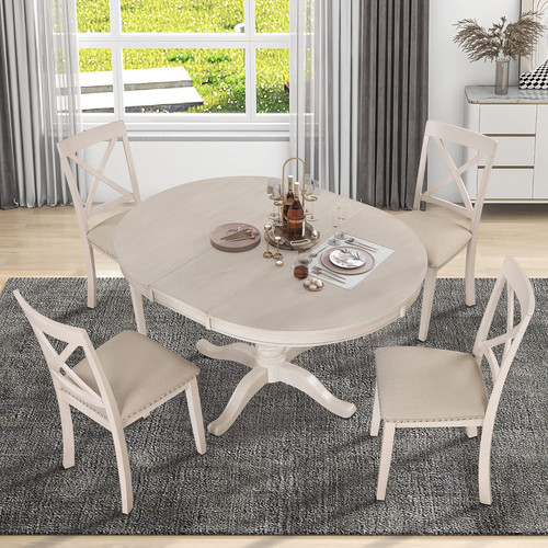 Antico set tavolo pranzo - set,