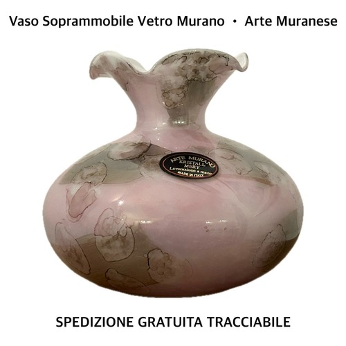 Vaso soprammobile vetro - soprammobile, in