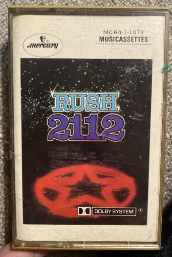 Vintage rush 2112 - rush, tape