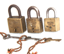 3Pc Vecchio Ottone Forma