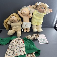 Lotto di 3 bambole Les Patouf