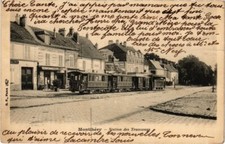 CPA Montlhery Station des