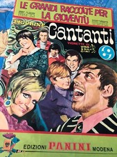 ALBUM FIGURINE CANTANTI 69 Ed. PANINI NON COMPLETO - BUONO !! ENTRA E LEGGI