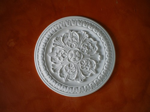 Rosoni gesso bianco per - rosoni,
