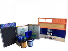 KIT TAGLIANDO FIAT PANDA 169 1.3 MULTIJET MJT 4 FILTRI UFI 4 LT SELENIA WR 5W40 