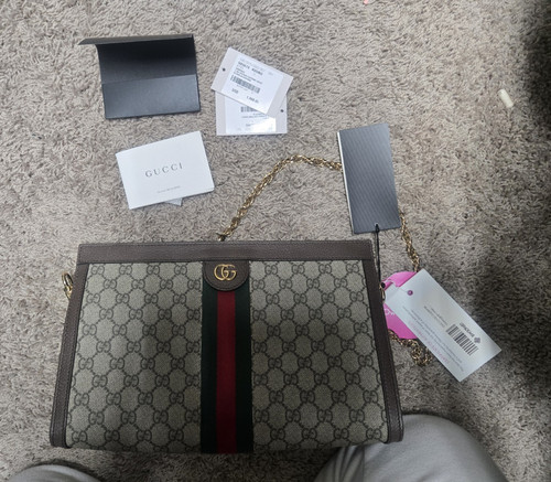 Borsa tracolla gucci gg - a,