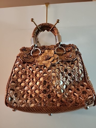 Borsa vintage tosca blu - vintage,