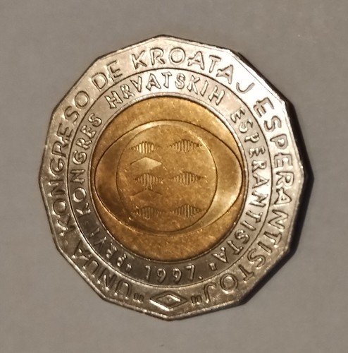 Moneta croazia hrk kuna - moneta,