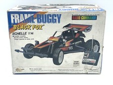 VINTAGE Black Fox Frame Buggy Nikko 1/14 Rc Car Blue french box# OG