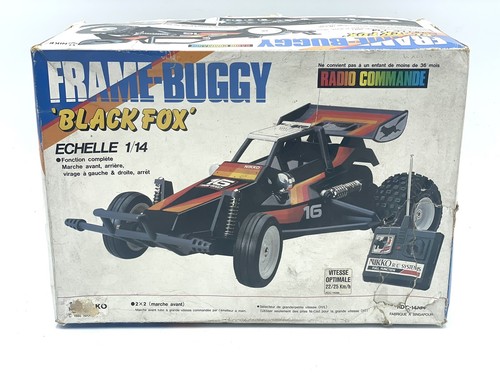 Vintage black fox - black, buggy