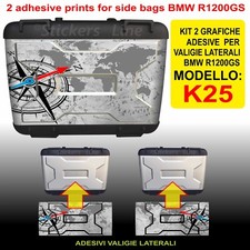 2 adesivi valigie BMW R1200GS