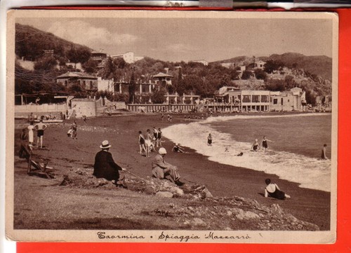 Cartolina taormina antica - fg,