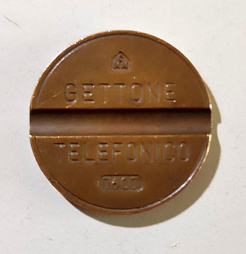 Gettone telefonico cmm 7607 - telefonico,